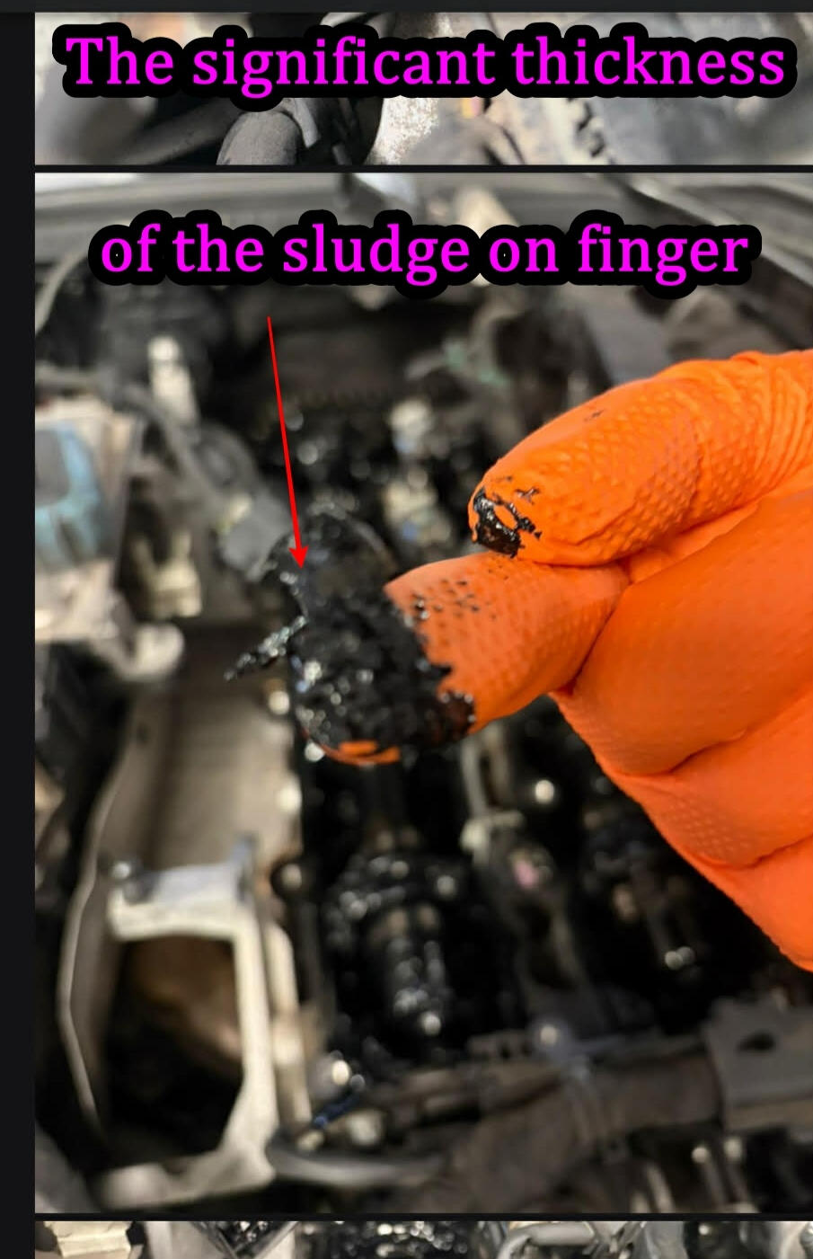 π© Significant carbon slude build up - he tried to blame us. It typically results from neglected, infrequent oil changes, - he r π© Significant carbon slude build up - he tried to blame us. It typically results from neglected, infrequent oil changes, - he recon we did this after 37 days